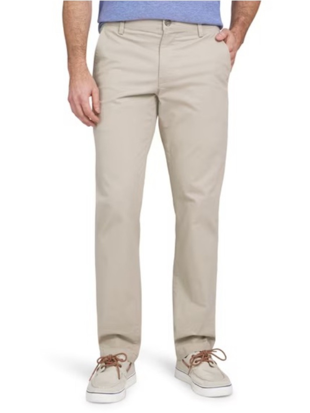 Chaps Men's & Big Men's Seacoast Flex Twill Chino Pants